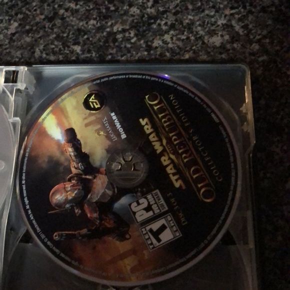 Vintage 1993 Star Wars Trilogy the Definitive Collection  Star Wars The Old Republic Collector’s Edition 3 Disk Set